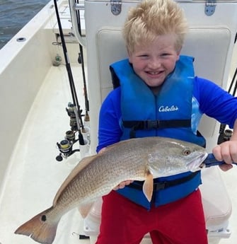 Redfish fishing in Beaufort, North Carolina