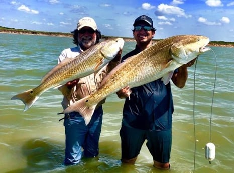 Redfish fishing in Corpus Christi, Texas