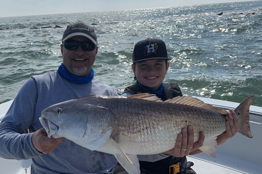 Redfish Fishing in Galveston, Texas