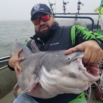 Blue Catfish fishing in Dallas, Texas