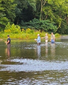 Fishing in Broken Bow, Oklahoma