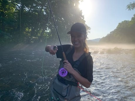 Rainbow Trout Fishing in Broken Bow, Oklahoma