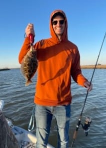 Flounder fishing in Palacios, Texas