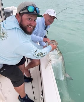 Tarpon fishing in Key Largo, Florida