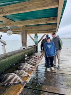 Fishing in Galveston, Texas