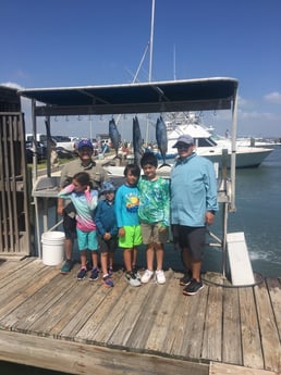 King Mackerel / Kingfish, Red Snapper fishing in South Padre Island, Texas