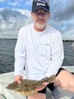 Flounder fishing in Galveston, Texas