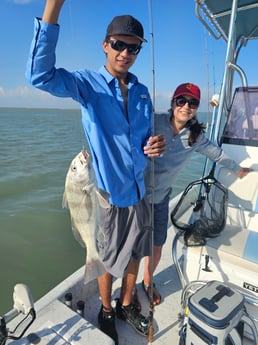 Black Drum Fishing in South Padre Island, Texas