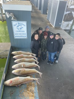 Redfish Fishing in Galveston, Texas