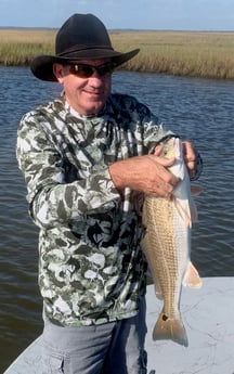 Redfish fishing in Matagorda, Texas