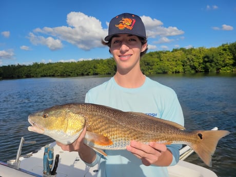 Redfish fishing in Clearwater, Florida