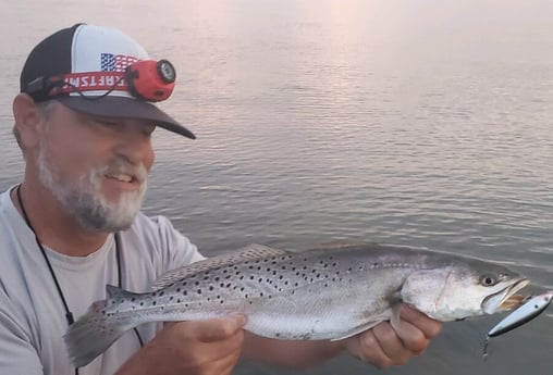 Speckled Trout / Spotted Seatrout fishing in Beaufort, North Carolina