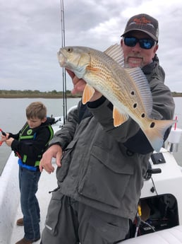 Redfish Fishing in Surfside Beach, Texas