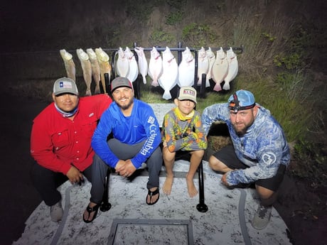 Flounder, Redfish Fishing in Rio Hondo, Texas