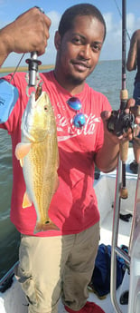 Redfish fishing in Galveston, Texas