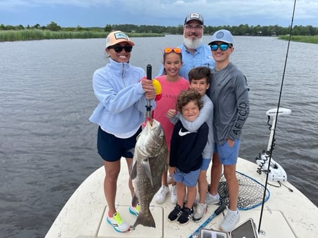 Black Drum fishing in Santa Rosa Beach, Florida