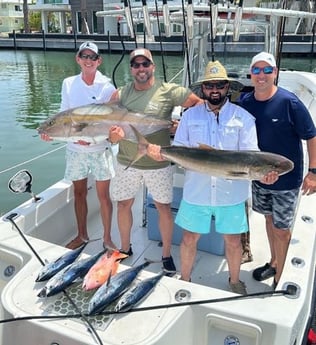 Amberjack, False Albacore, Mutton Snapper Fishing in Key Largo, Florida