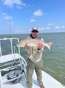 Redfish fishing in South Padre Island, Texas