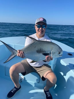 Florida Pompano fishing in Key West, Florida