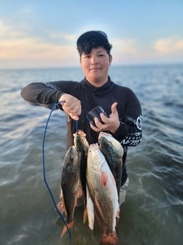 Redfish, Speckled Trout Fishing in South Padre Island, Texas