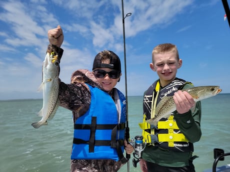 Speckled Trout Fishing in South Padre Island, Texas