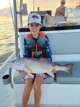 Redfish fishing in Port O&#039;Connor, Texas