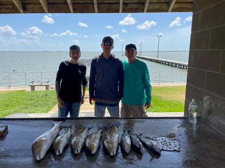Blue Catfish, Redfish fishing in Palacios, Texas