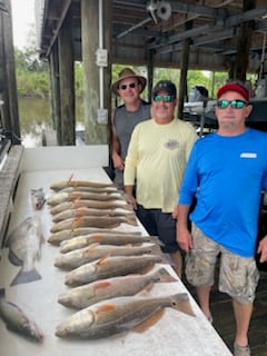 Fishing in Delacroix, Louisiana