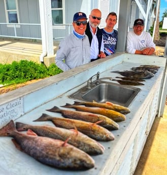 Flounder, Redfish Fishing in Galveston, Texas