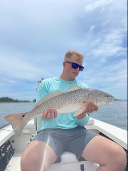 Redfish fishing in Wrightsville Beach, North Carolina