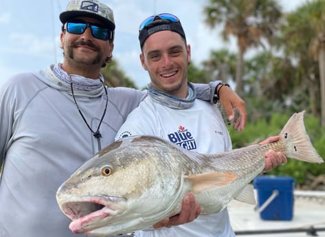 Redfish fishing in New Smyrna Beach, Florida