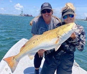 Redfish fishing in Rockport, Texas