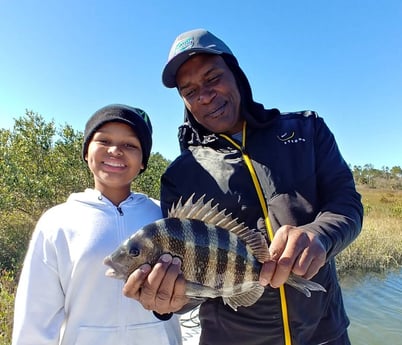 Sheepshead Fishing in St. Augustine, Florida