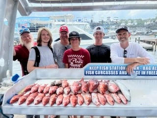 Red Snapper Fishing in Destin, Florida