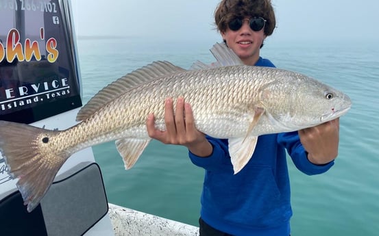 Redfish fishing in Port Isabel, Texas