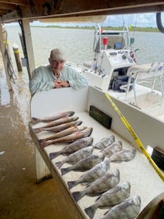 Fishing in Port O&#039;Connor, Texas