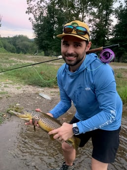 Brown Trout Fishing in Broken Bow, Oklahoma