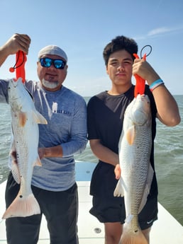 Redfish fishing in South Padre Island, Texas