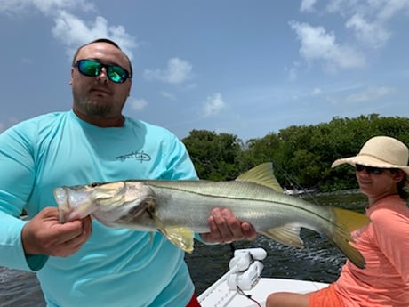 Snook fishing in Key Largo, Florida