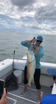 Redfish fishing in Galveston, Texas