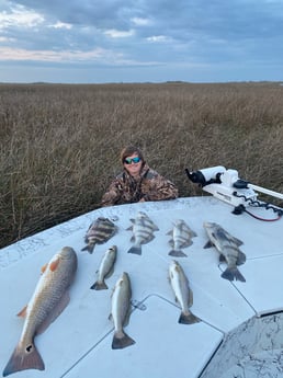 Redfish fishing in Matagorda, Texas