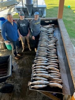 Speckled Trout Fishing in Boothville-Venice, Louisiana