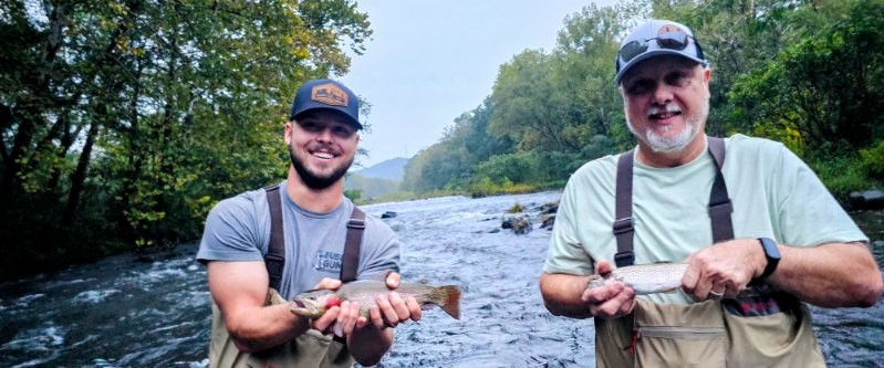 Rainbow Trout Fishing in Broken Bow, Oklahoma