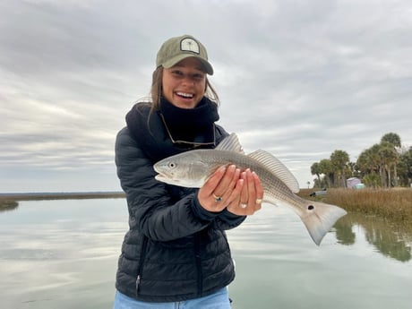 Redfish fishing in Mount Pleasant, South Carolina