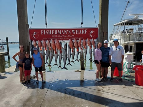 King Mackerel / Kingfish, Red Snapper fishing in Port Aransas, Texas