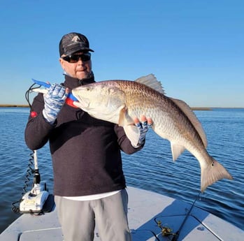 Redfish Fishing in Golden Meadow, Louisiana