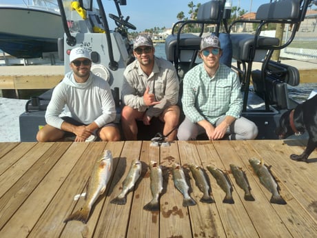 Redfish, Speckled Trout Fishing in South Padre Island, Texas