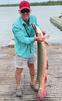 Alligator Gar Fishing in South Padre Island, Texas