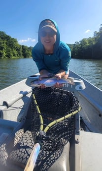 Rainbow Trout fishing in Broken Bow, Oklahoma