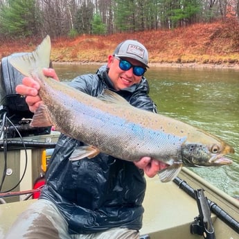 Rainbow Trout Fishing in Big Rapids, Michigan